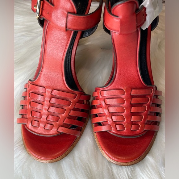 NIB Authentic COACH Izzy Mat Calf Heels - Picture 5 of 10